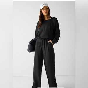 Fabletics Cloud Jersey Off Shoulder Onesie